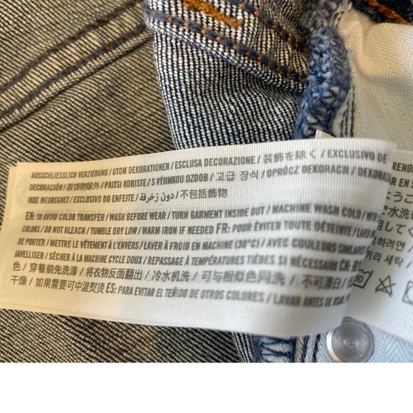 Abercrombie & Fitch Jeans NWT Slim Straight Ultra High Rise Sz 28/6S Curve Love - Picture 8 of 9